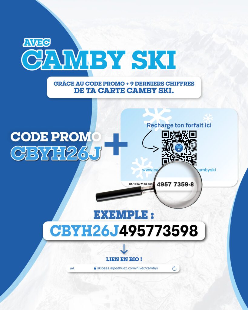 Code promo - Forfait Alpe d'Huez